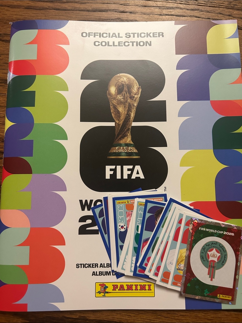 Panini White Multicolor FIFA 2026 Sticker Album